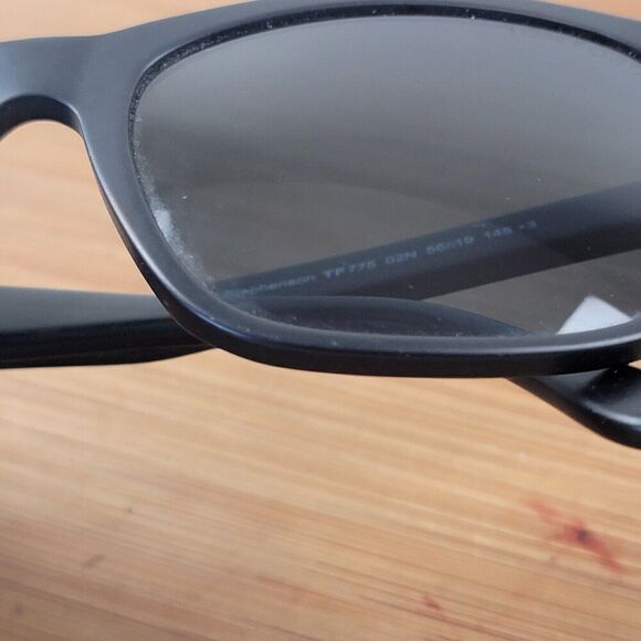 Tom Ford Stephenson Black Sunglasses TF775 01H Polarized 56 19 145 3P Italy - Picture 14 of 14